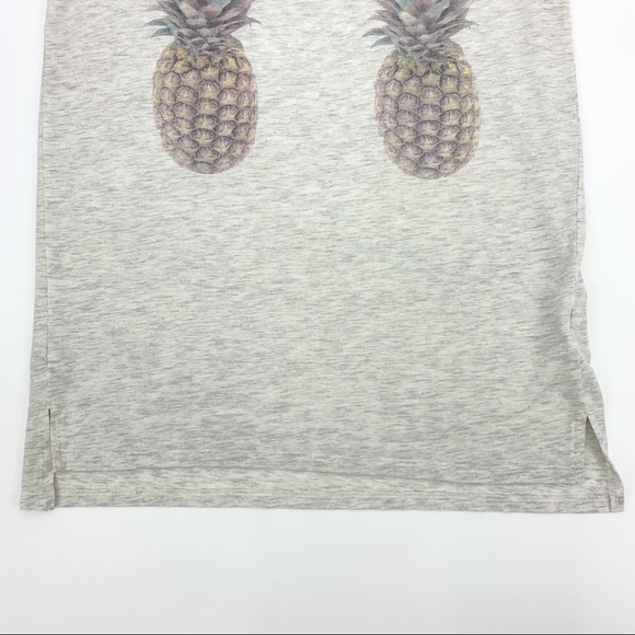 Victoria’s Secret PINK Super Soft Scoop Neck Pineapple Tee Size Small - Picture 5 of 8